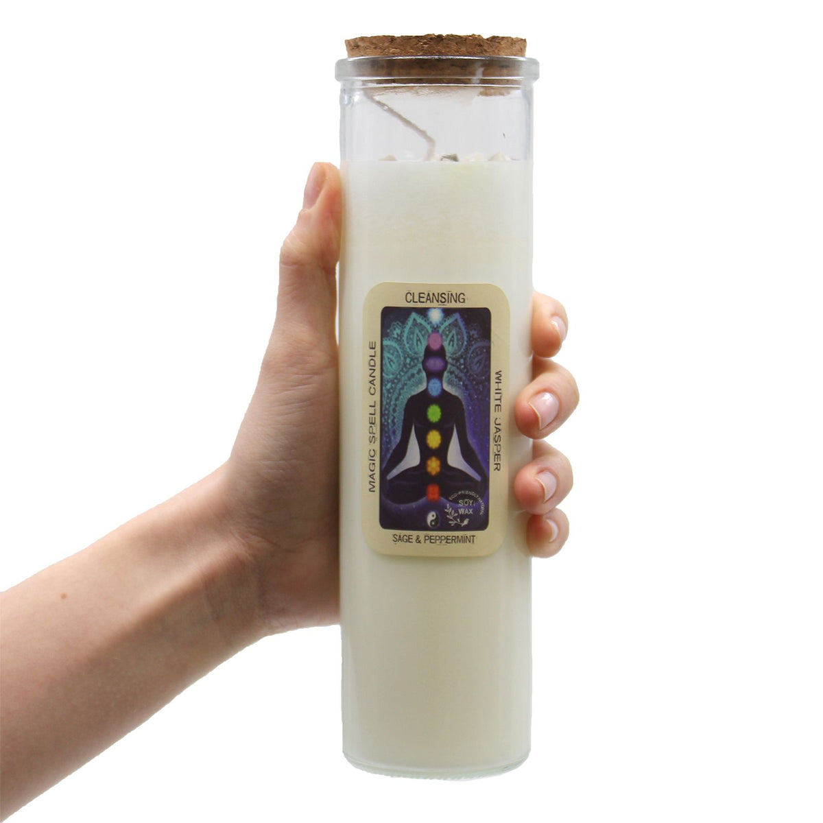 Ritualinė žvakė „Balance“ – pusiausvyrai ir harmonijai, 280 g