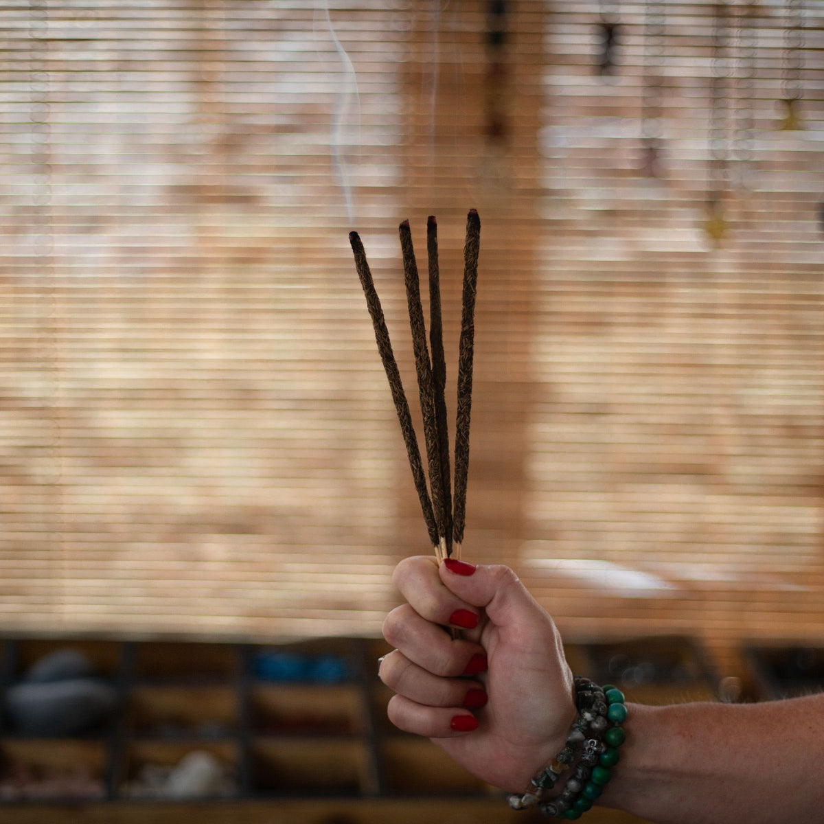 „Banjara“ kopalo smilkalai su obsidianu „Obsidian Copal“, 15 g