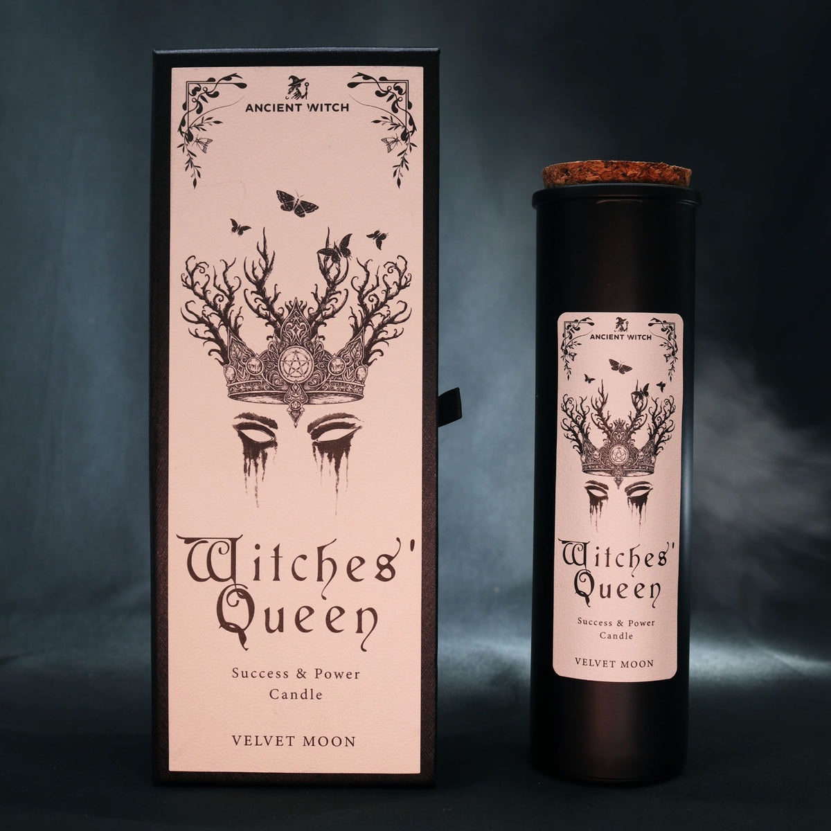„Ancient Witch“ ritualinė žvakė „Raganų karalienė“ – stiprybei ir sėkmei
