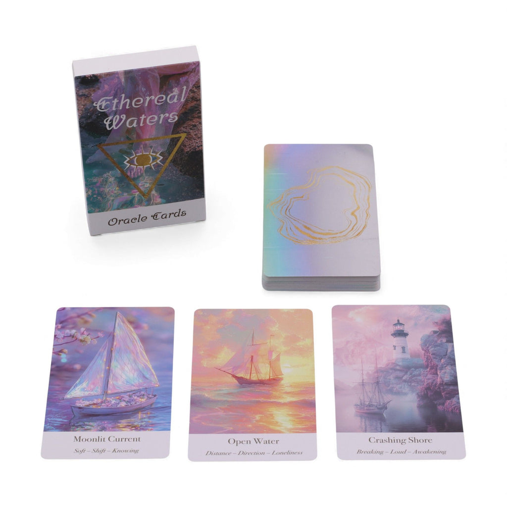 Orakulo kortos „Ethereal Waters“ – sirenos ir mėnesiena