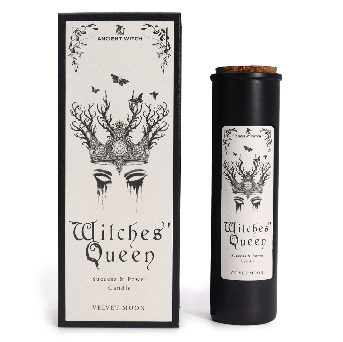 „Ancient Witch“ ritualinė žvakė „Raganų karalienė“ – stiprybei ir sėkmei