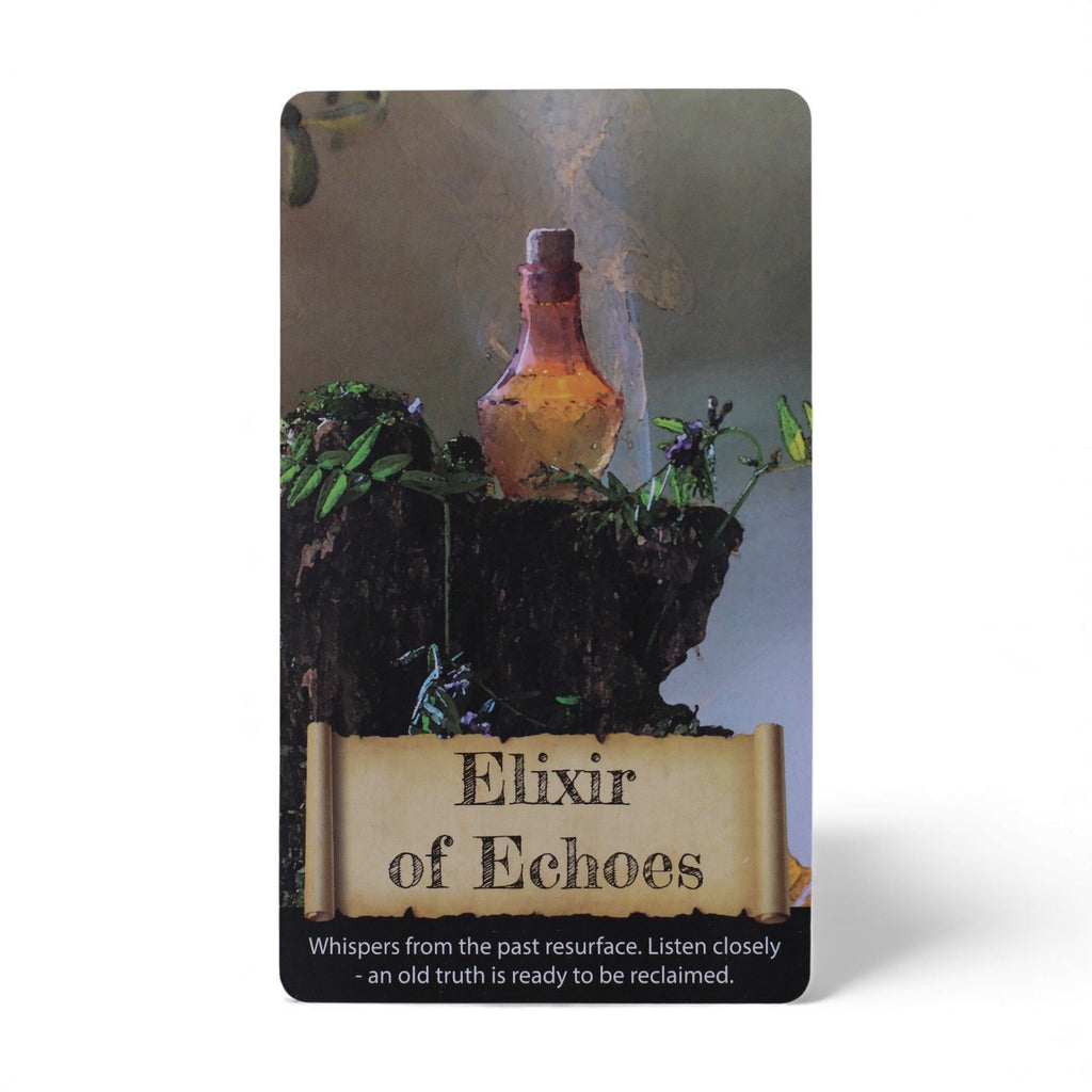 Orakulo kortos „Crystals & Elixirs“ – kristalai ir eliksyrai