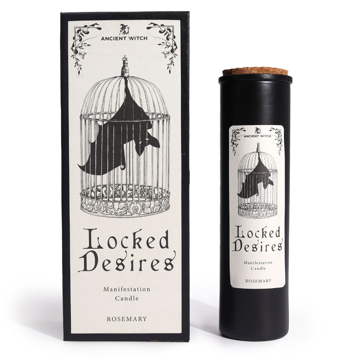 „Ancient Witch“ ritualinė žvakė „Locked Desires“ – norų ir ketinimų ritualams