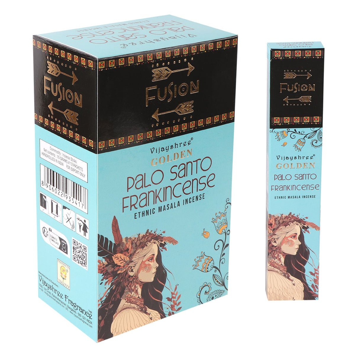 Smilkalai „Golden Palo Santo & Frankincense“, 15 g