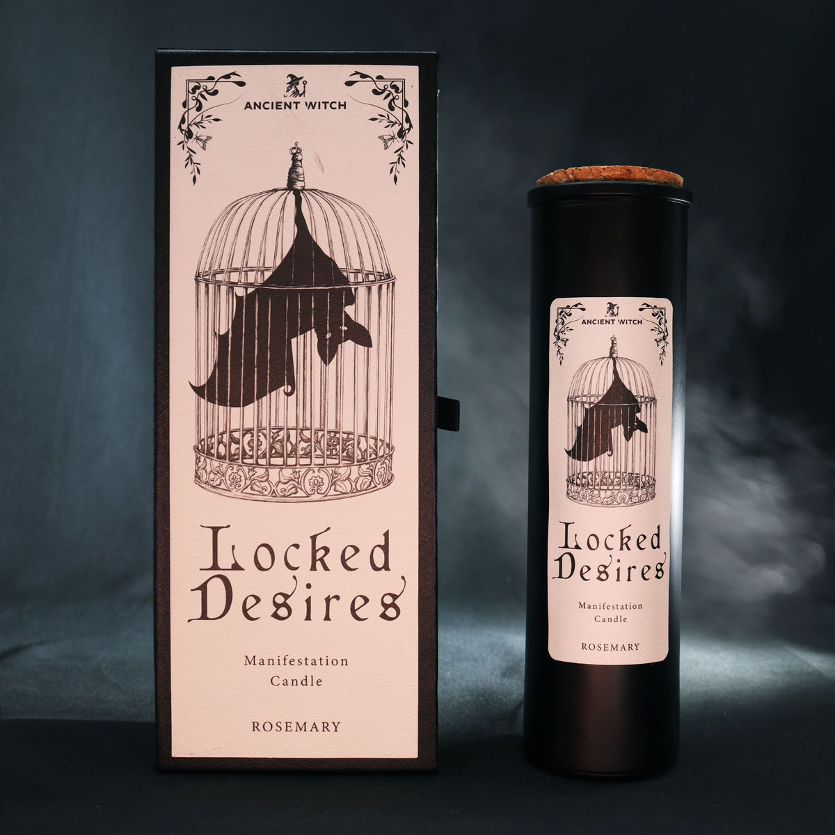 „Ancient Witch“ ritualinė žvakė „Locked Desires“ – norų ir ketinimų ritualams